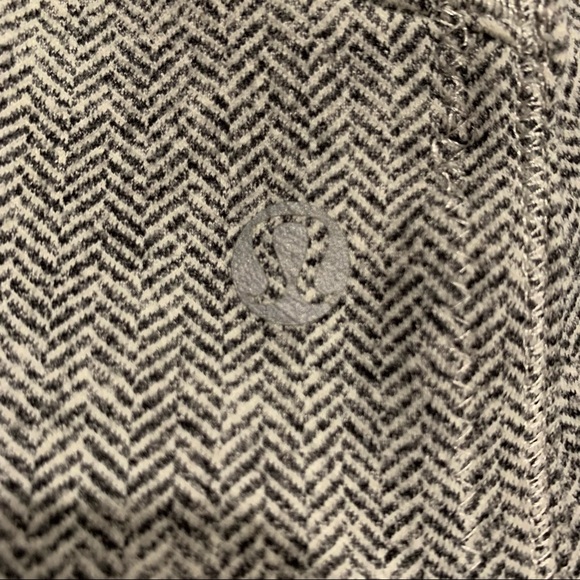 Lululemon Forme Jacket II Textured Heathered Herringbone Heathered Black White - Picture 6 of 15